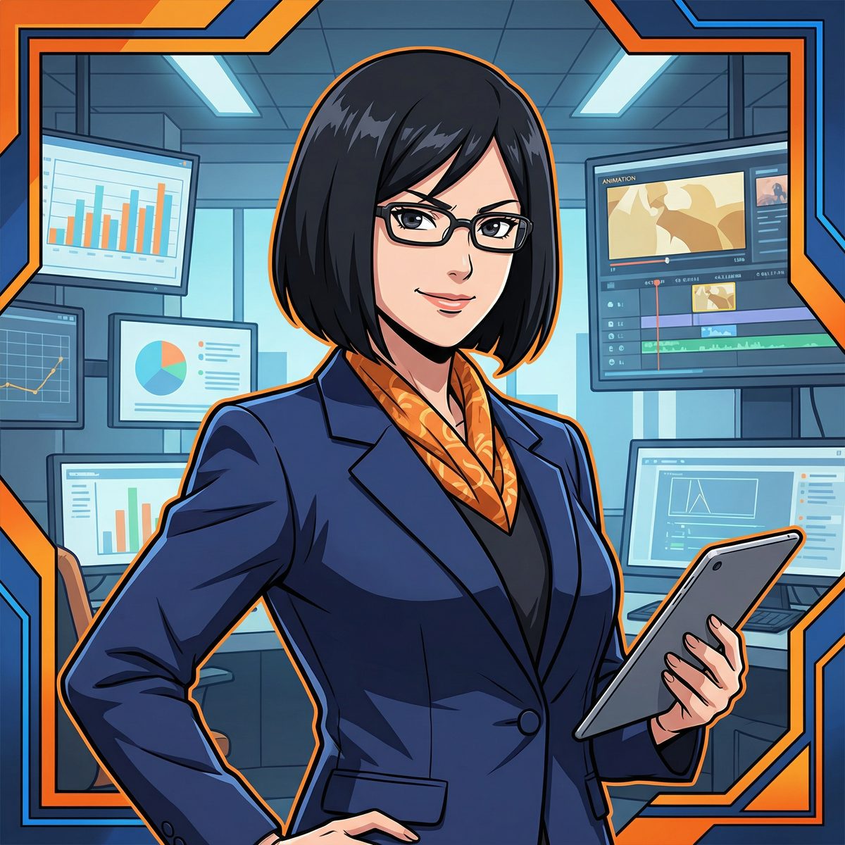 茄子视频动漫制片人林雪萌